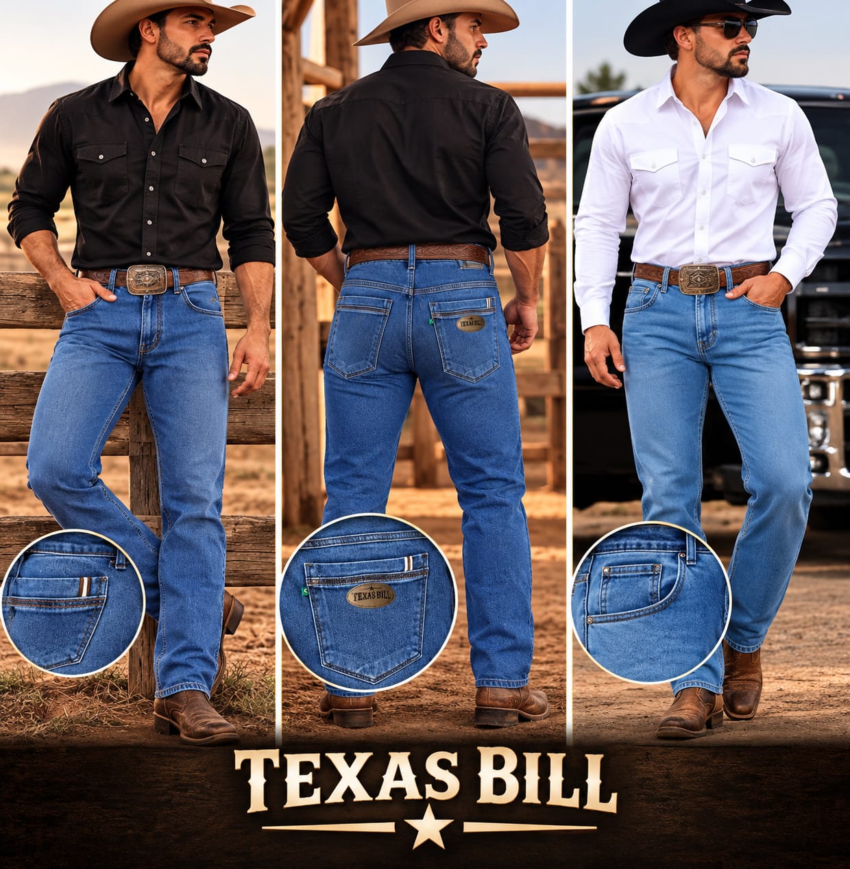 Registro das viagens e da coleção Texas Bill